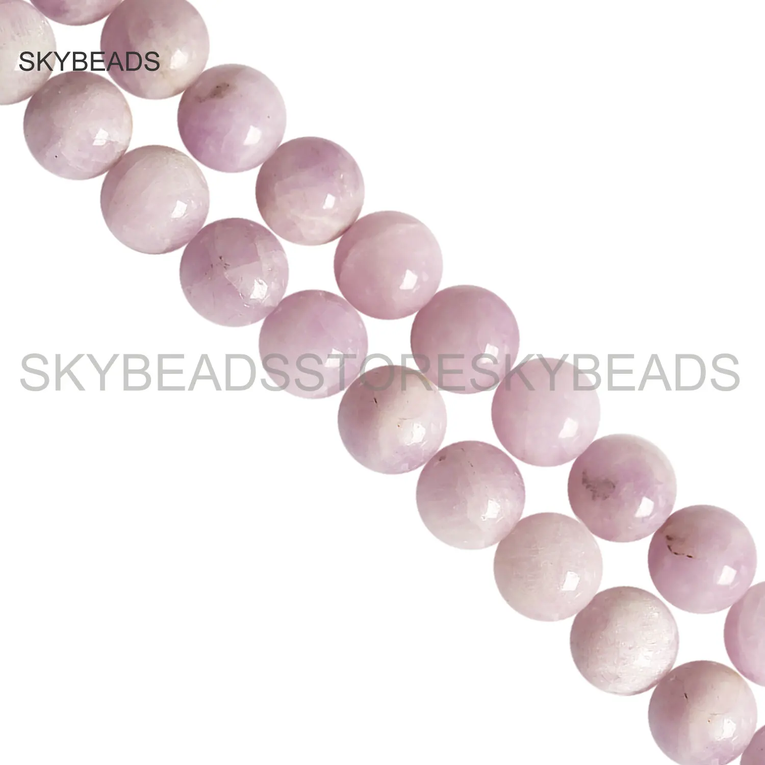 

AAAAA Natural Kunzite Healing Gemstone Round 6mm 8mm 10mm Beads for Jewelry Making Good Quality Sold by Strand