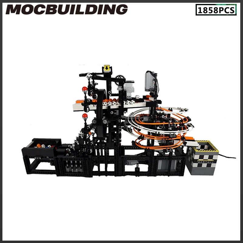

GBC Color Sorter MOC Blocks GBC Fantastic Great Ball Building Block Brick Toys Gifts High Tech Kit Technology Education Collect