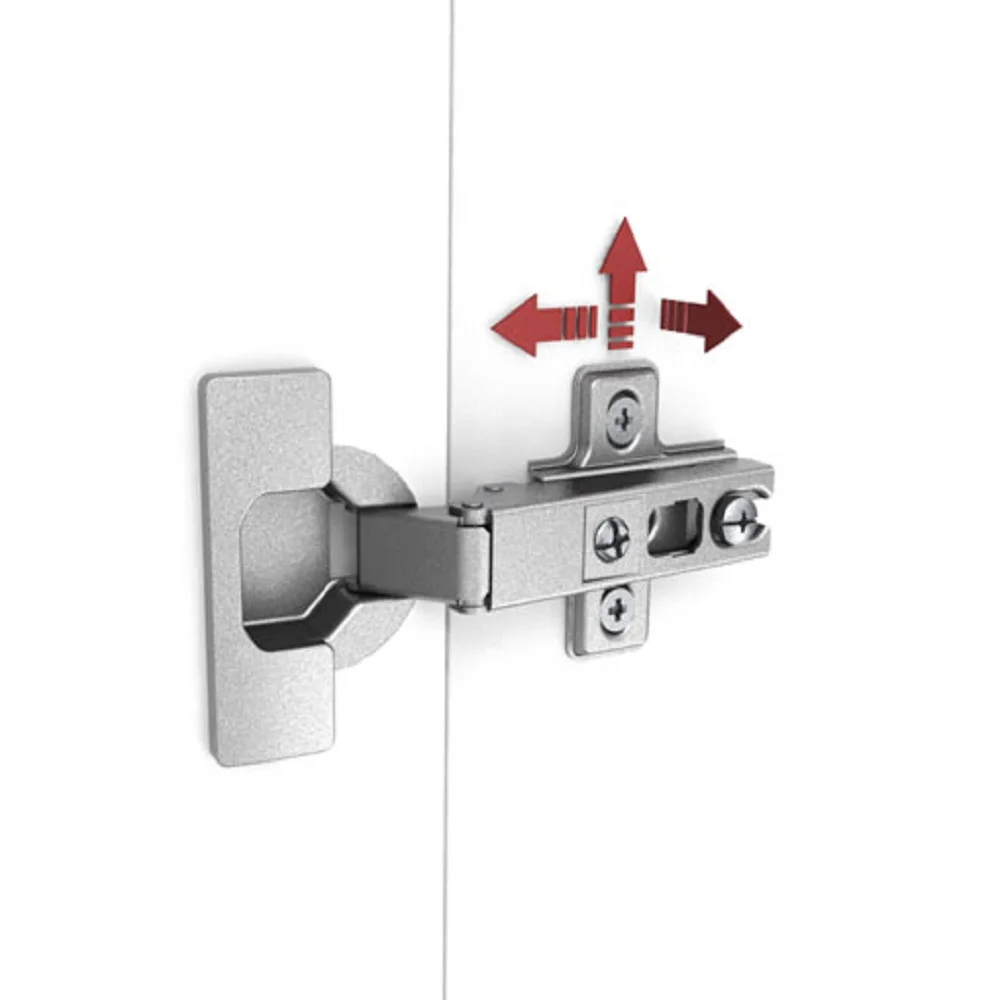 

50pcs C series hinge stainless steel door hydraulic hinges damper buffer soft close cabinet kitchen furniture hardware