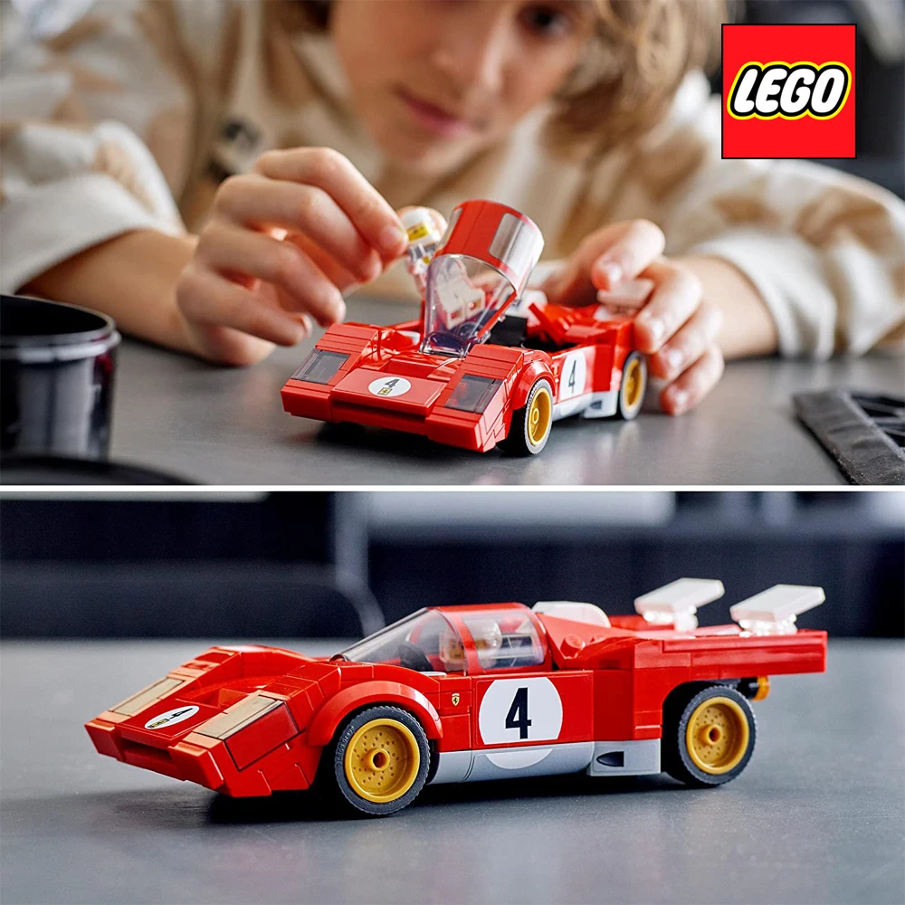 Конструктор LEGO 76906 скоростные чемпионы 1970 Ferrari 512 M детская игрушка для детей