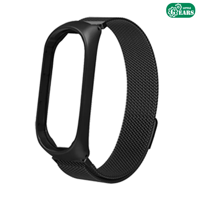 Браслет Xiaomi Mi Band 4 в металлическом корпусе запасной Регулируемый сменный MI 3 с
