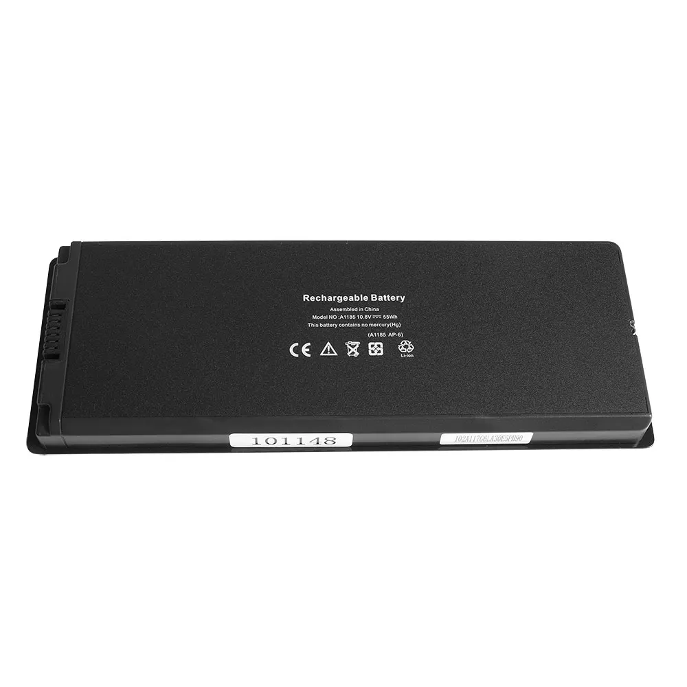 Аккумулятор для ноутбука macbook (A1185) MacBook 13&quot A1181 Black. 11.1V 5100mAh P/N: A1185 MA561 |