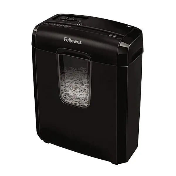 Измельчитель бумаги Micro-Cut Fellowes 4687401 11 L 6 листов черный | Компьютеры и офис