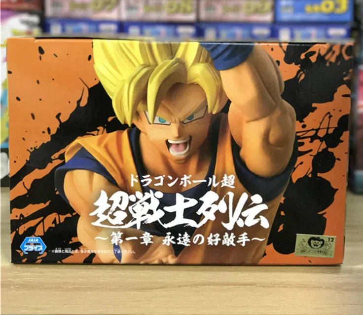 Banpresto Dragon Ball Супер фигурка Chosenshiretsuden Супер Saiyan Сон Гоку фигурные Brinquedos