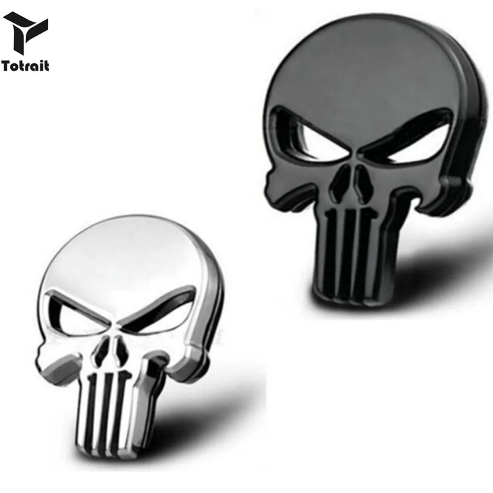 1 шт. металлический 3D Каратель для автомобиля