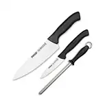 Набор стартовых ножей для шеф-повара пирге Ecco, 3 шт. Профессиональные бытовые ножи, кухонные ножи и поварские Ножи-35083 нож бабочка, нож, ножи кухонные, ножи, подставка для ножей, набор ножей для кухни, кухня наборы