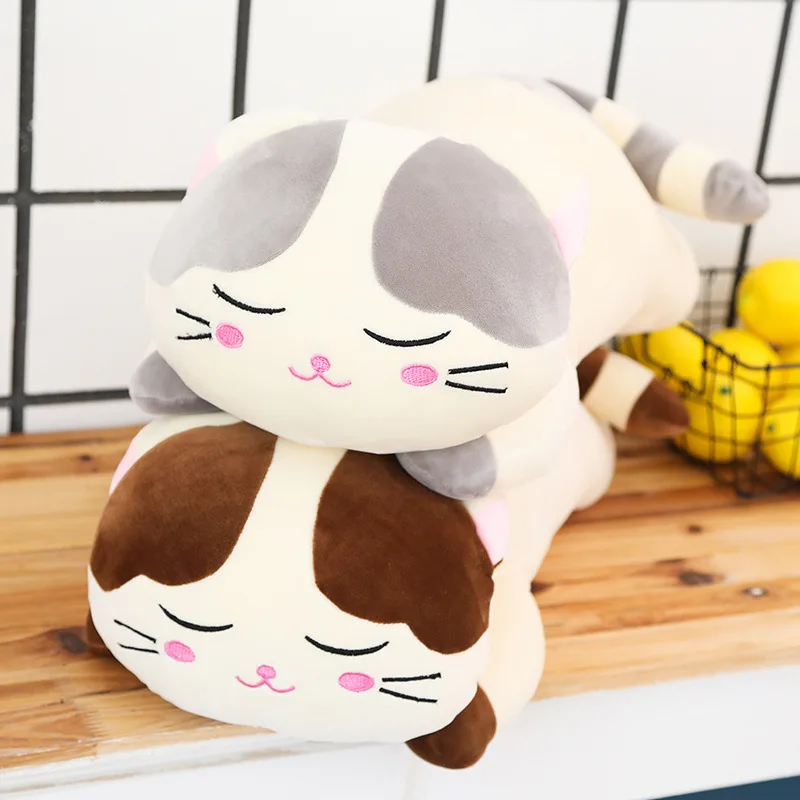 

Hot New 40cm/80cm Cute Fat Cat Plush Toy Soft Animal Cartoon Pillow Cushion Stuffed Lovely kids Birthday Gift Holiday Gifts