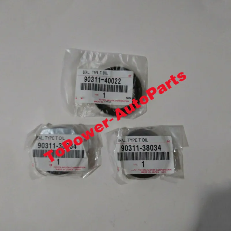 

90311-38034 Распредвал и масляные уплотнения коленчатого вала 90311-40022 OEM для Toyotaa Solara Sienna Avalon Camry Lexuss RX300 ES330 RX330