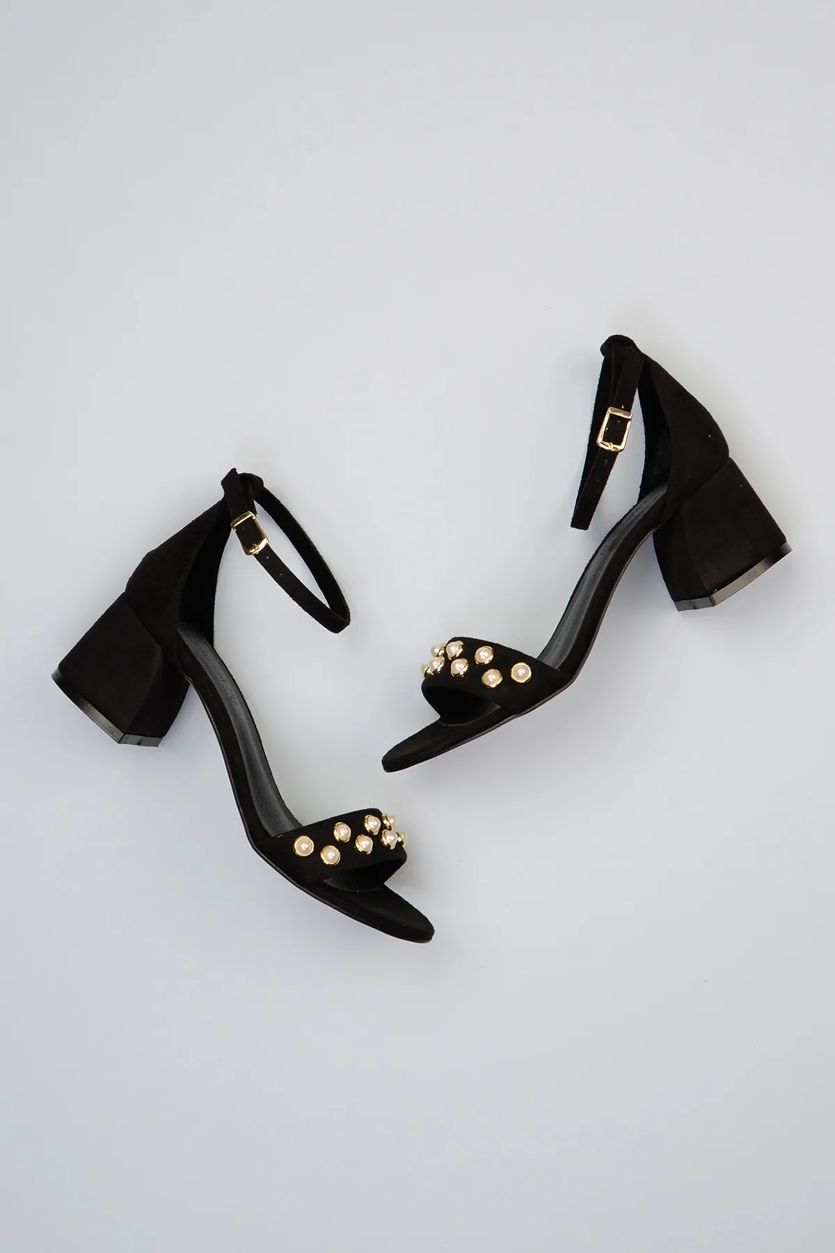 Bambi/черные женские туфли на высоком каблуке F0301018472 | Обувь