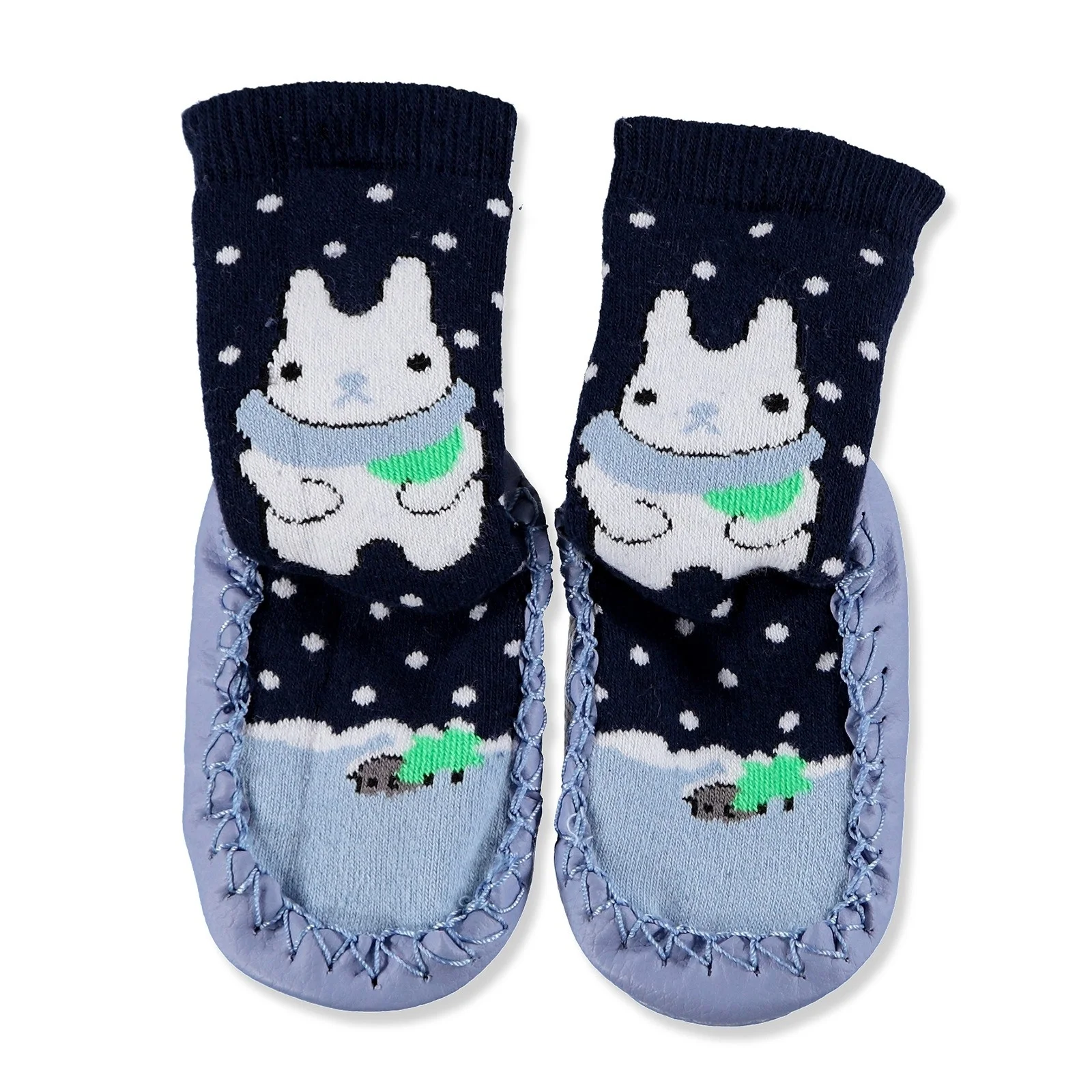 Зимние детальные детские носки ebebek HelloBaby| |