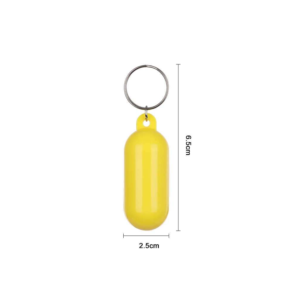 

2pcs Kayak Floating Keyring Fender Buoyant Ring Marine Sailing Boat Float Canal Keychain Rowing Boats Water Sports Accessories