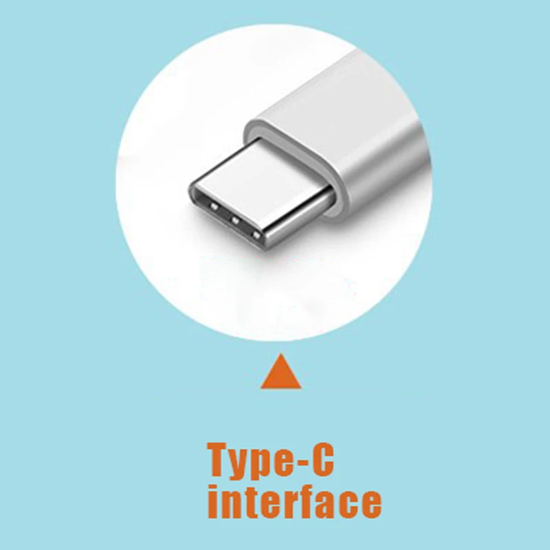 Type-C interface Мобильный телефон мини USB вентилятор Путешествия Портативный охлаждающий вентилятор для Micro iPhone 5 6 6S 7 Plus 8 X для Android тип-c цвет случайным образом - Цвет: Type-C interface