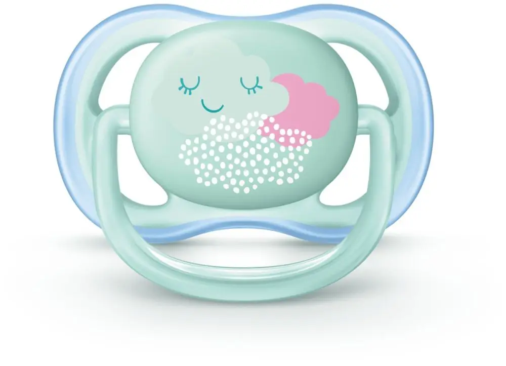 Philips Avent Пустышка серии Ultra Air Design 0-6 мес. 2 шт. для девочек | Мать и ребенок