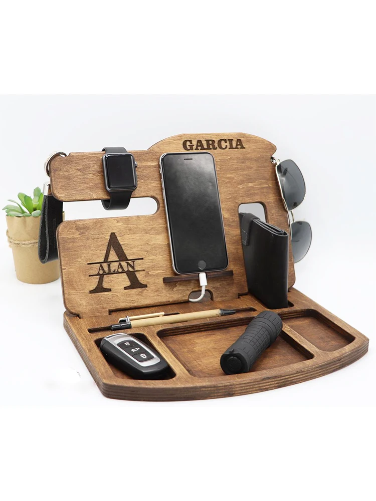 Настольный органайзер Подставка для зарядки держатель кредитных карт бумажник