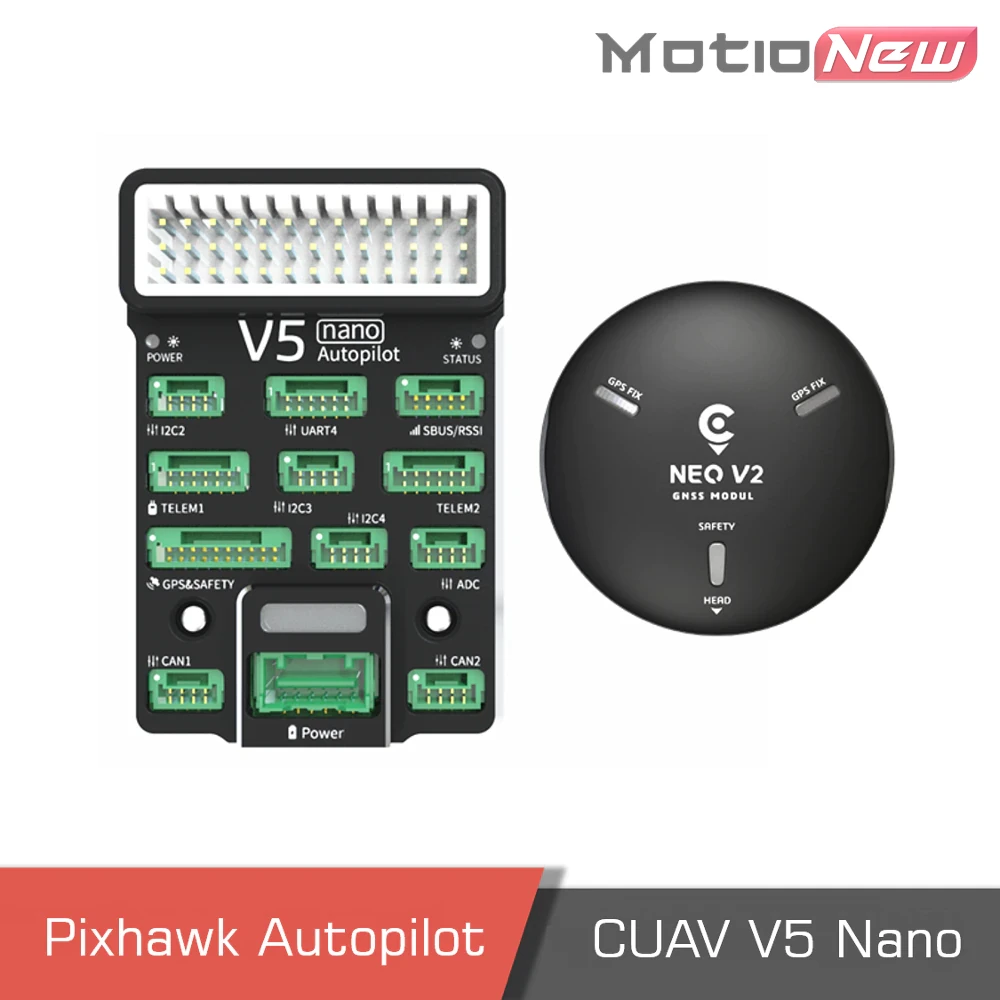 Дрон автопилота Pixhawk CUAV V5 Nano Контроллер полета БПЛА с открытым исходным кодом для