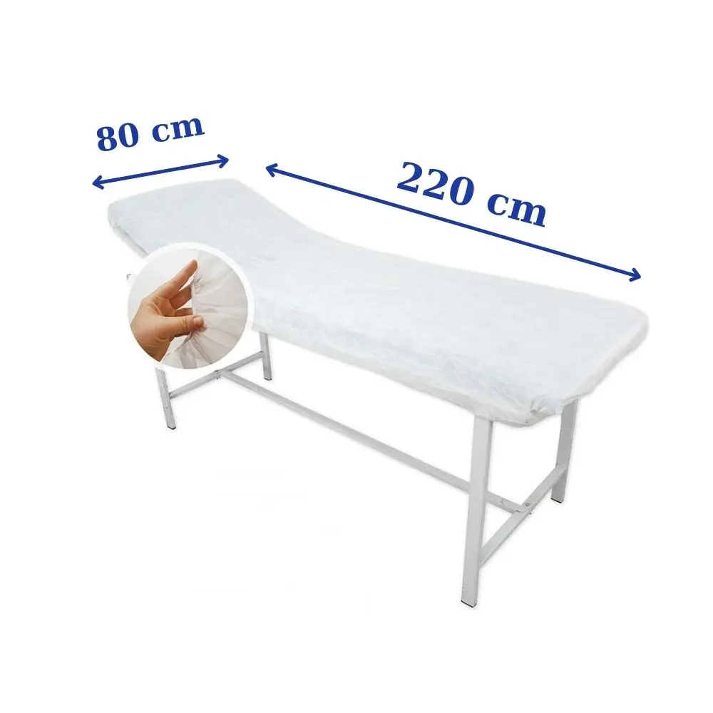 

Disposable Bed Table Elastic Sheets Underpad Cover Fitted Massage Table Beauty Care Accessories Non-Woven Fabric SPA Treatment