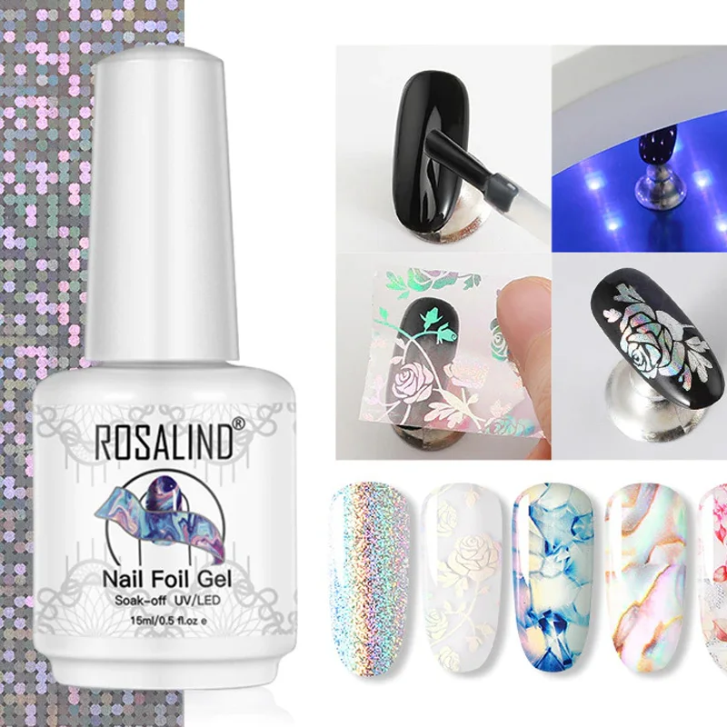

15ml Transfer Gel Easy Apply Nail Art Design Transfer Adhesive Enamel Gel Polish UV LED Gel Nail Polish Nail Art