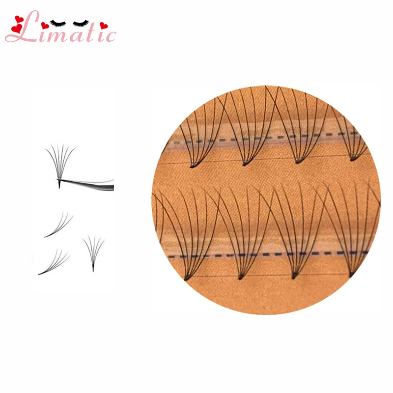 Лиматические готовые русские объемные вентиляторы 6d норковые ресницы с коротким