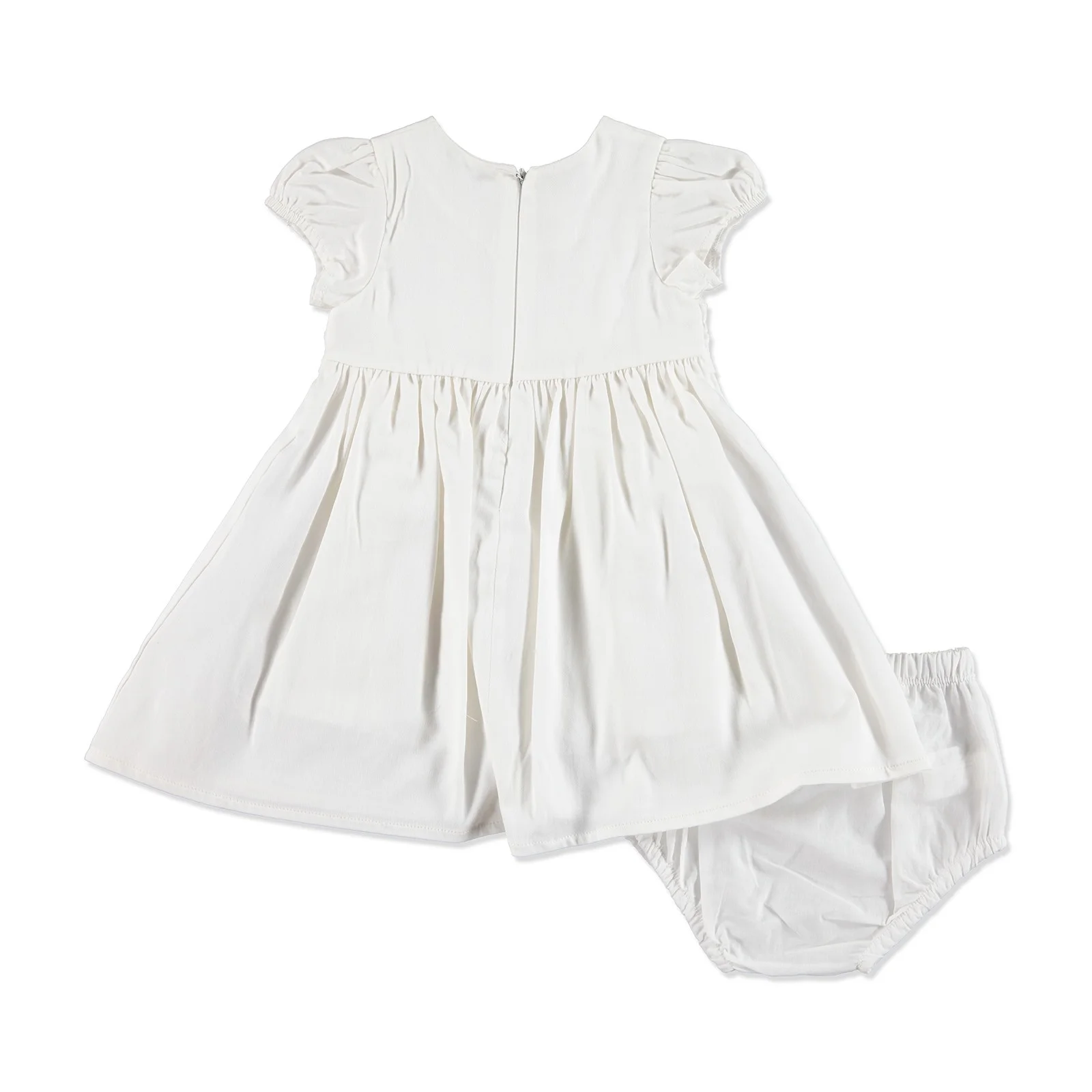 Ebebek HelloBaby/летнее платье в горошек с цветочным рисунком для маленьких девочек