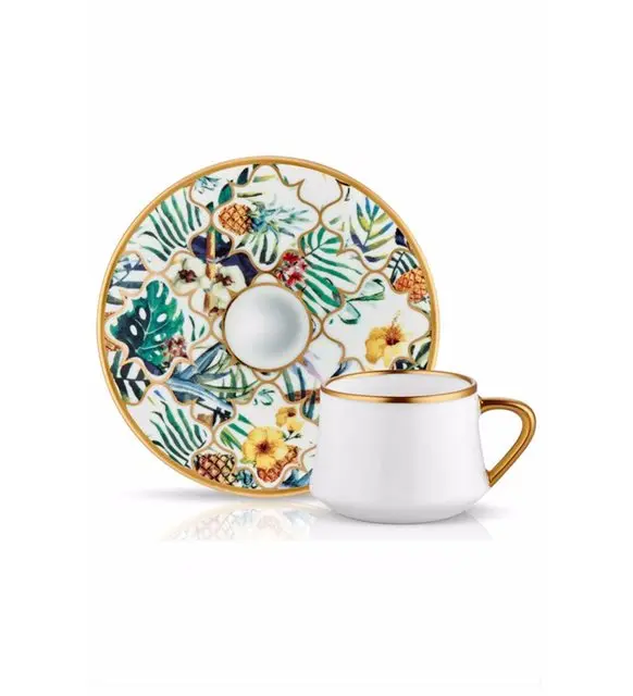

COLLECTION SUFI AMAZON BRASIL TEA CUP SET 6