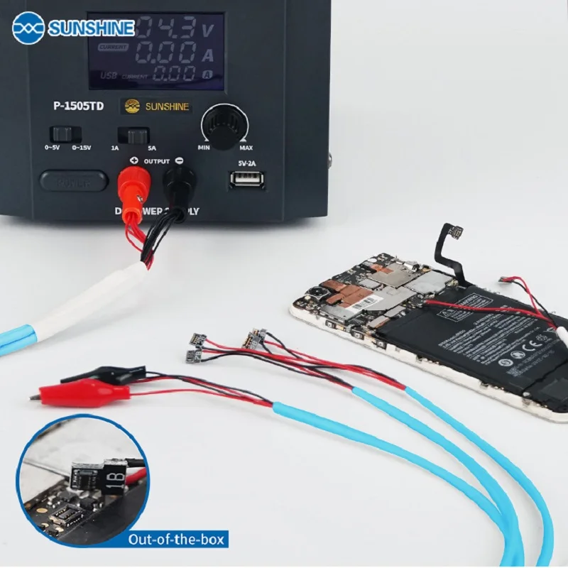 

SS-905F Android Phone Power Supply Line Test Cable Boot Control Line for Samsung Huawei Android Xiaomi Phone Power wire Tools