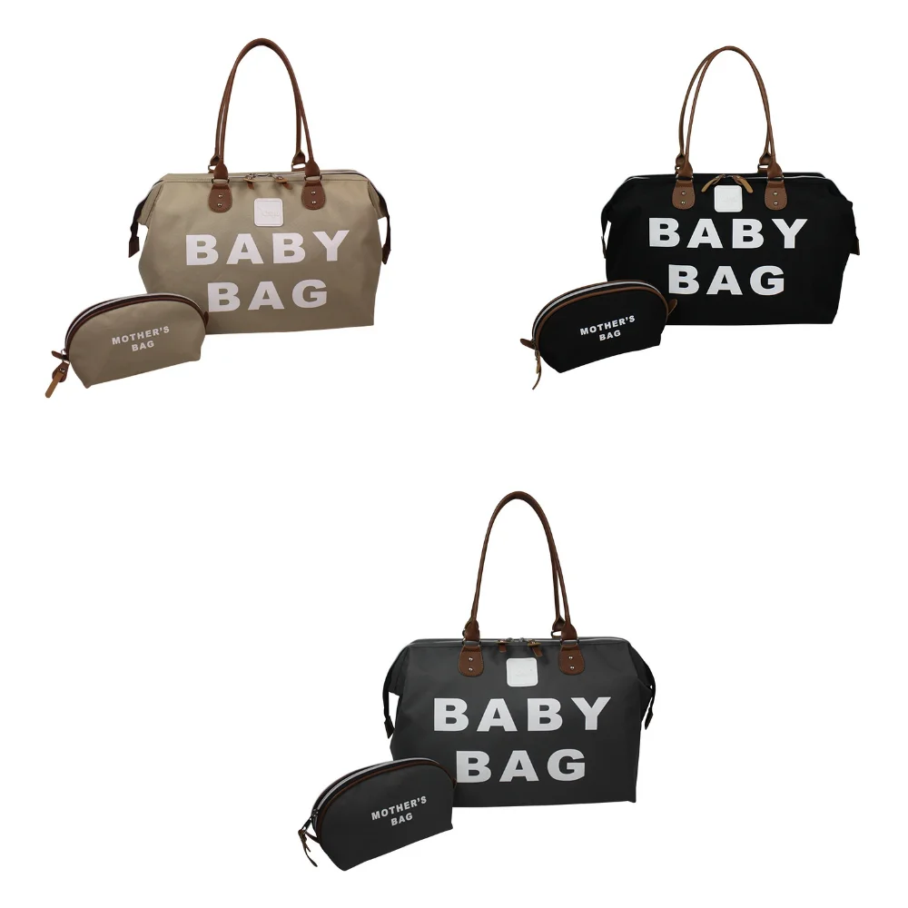 2022 Mother Baby Diaper Bags Hot Stylo Large Capacity Bag Mummy Tote Multifunctional Waterproof Outdoor Travel Maternity Packages For Mom Momy Mommy