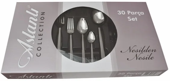 

Wienne High-End 30 Piece Cutlery Set Tableware 304 stainless steel cutlery set Flatware creative 18/10 stainless steel