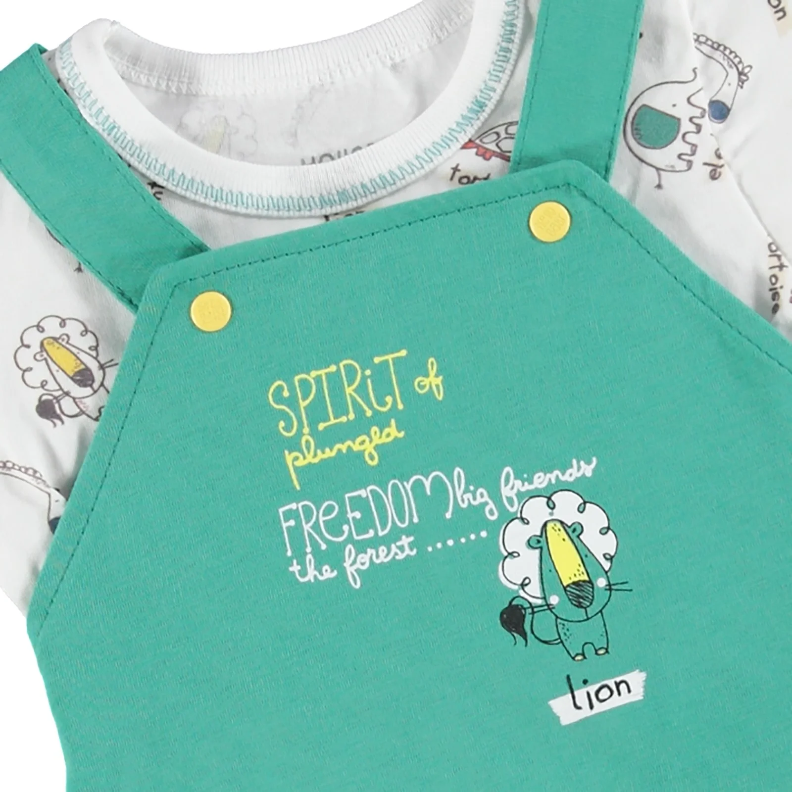 Ebebek HelloBaby baby boy Safari Theme короткий комбинезон набор футболок |