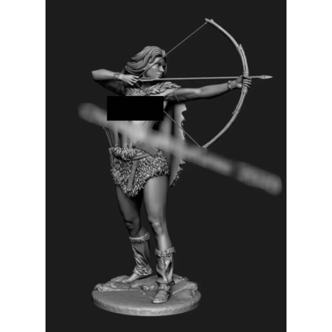 

54mm Resin Model Figure GK，Unassembled and unpainted kit