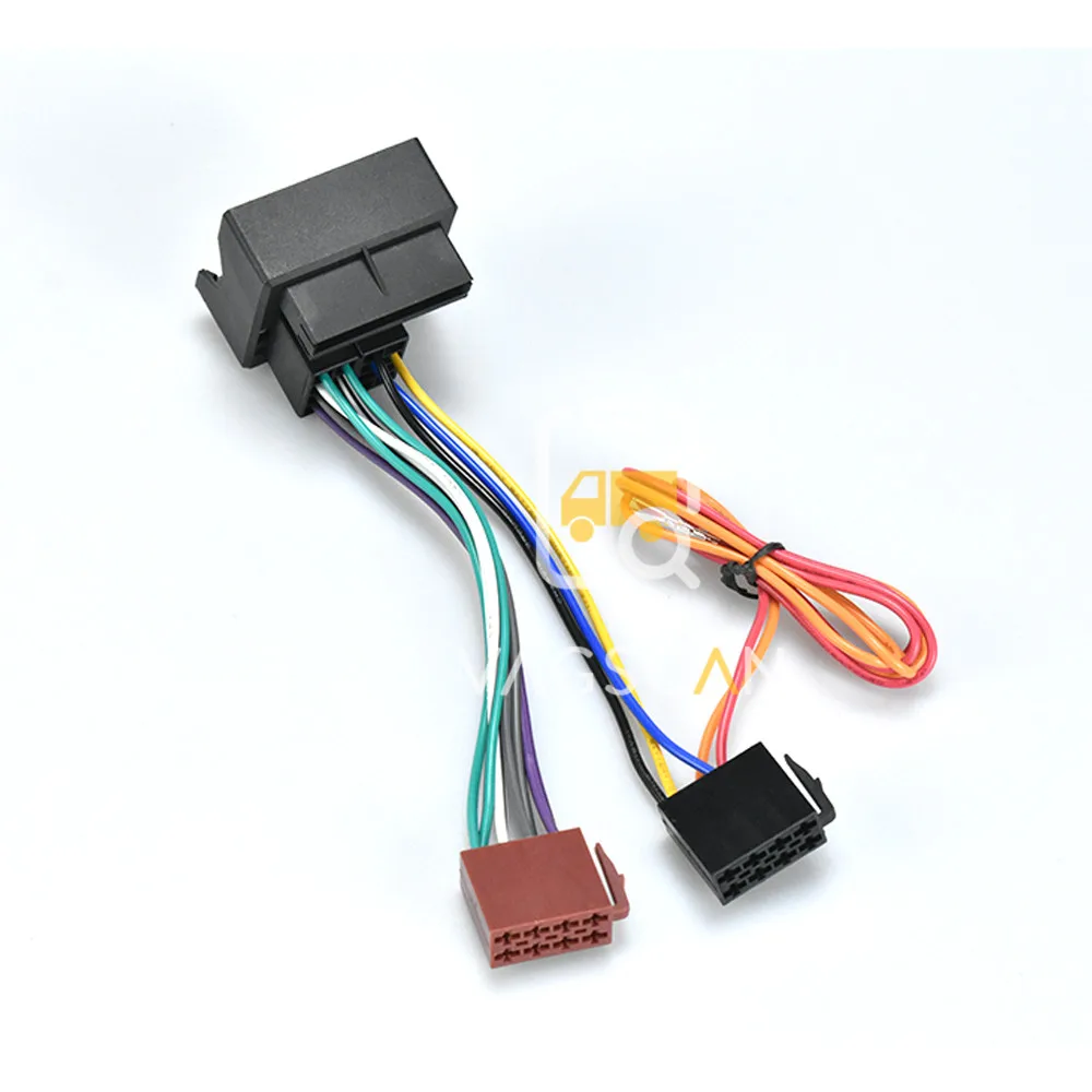 12-024 автомобильный стерео ISO жгут проводов радиоадаптер для BENZ 2004 + Opel 2003 |