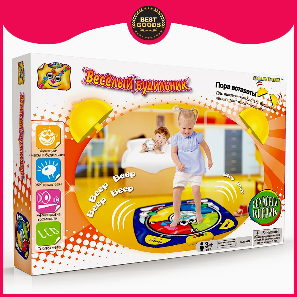 Звуковой коврик Знаток &quotВеселый будильник&quot SLW9822|Игрушечные рации| |