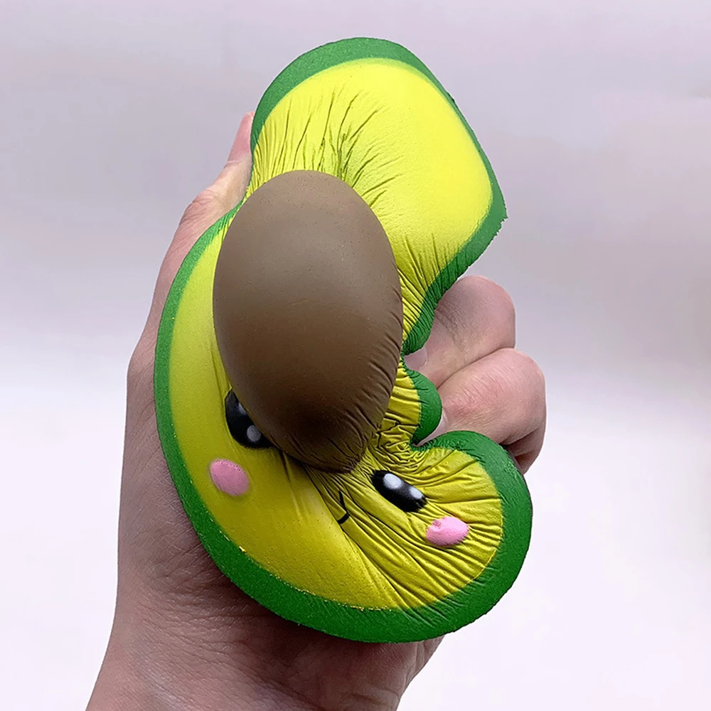 Kawaii авокадо Diy антистресс сжимаемые игрушки для восстановления фиксации фруктов
