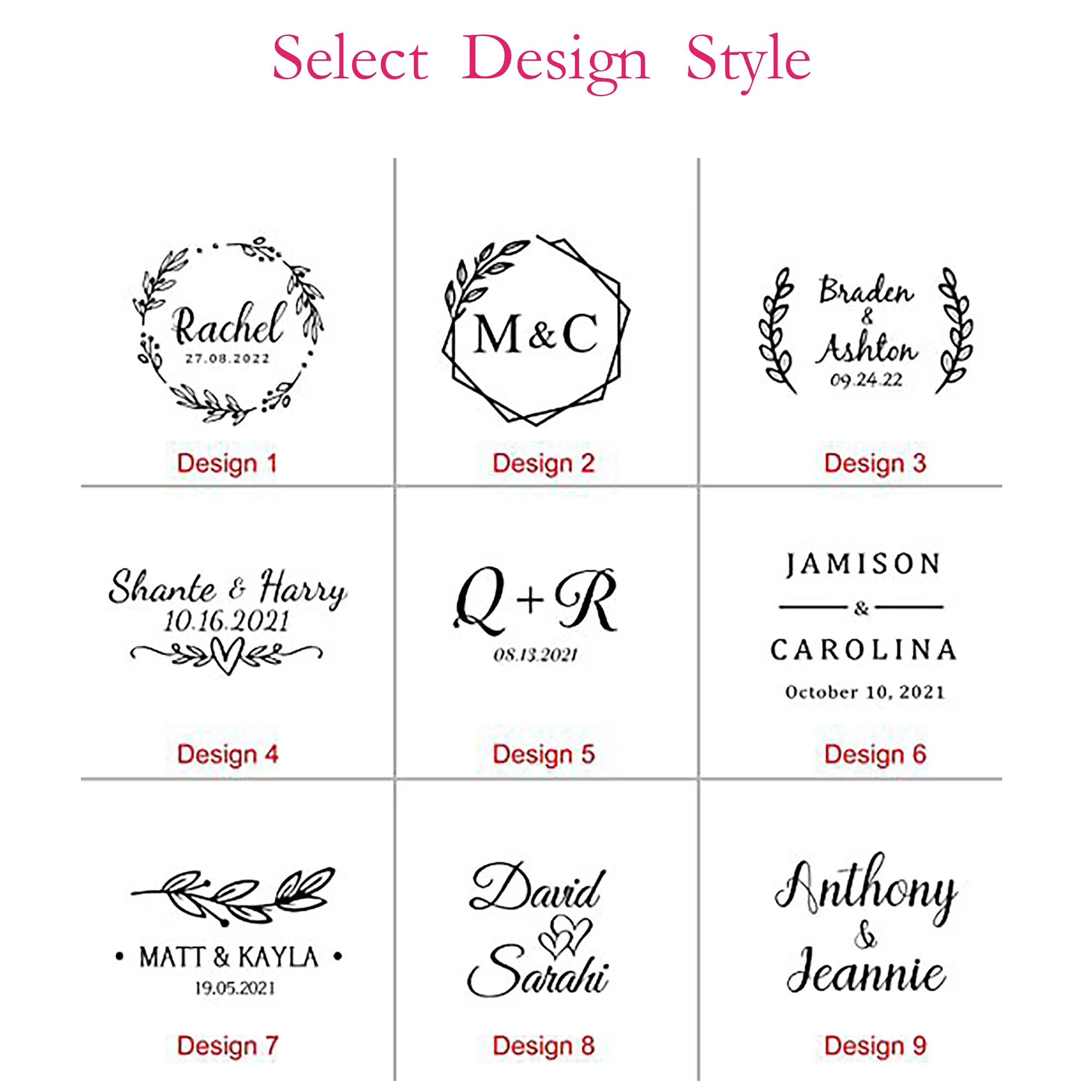 Personalised Round Wooden Jewellery Box for Couple Custom Name With Date Ring Holder Wedding Proposal Ring Bearer Rustic Gifts