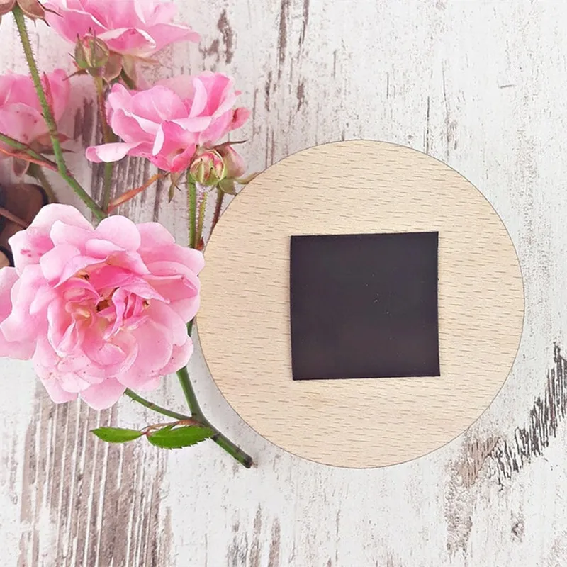 Деревянная винная бутылка в деревенском стиле магнит для сохранения даты