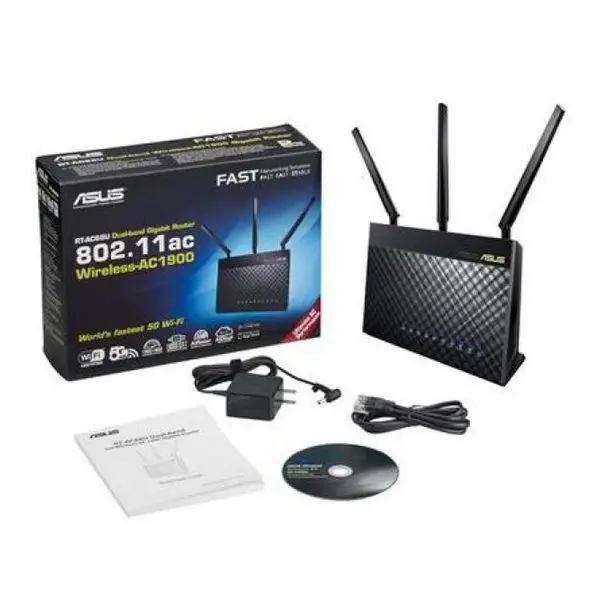 Router Asus 90IG00C0-BM300 AC1900 4 p 1 x USB 2.0 3.0 | Компьютеры и офис