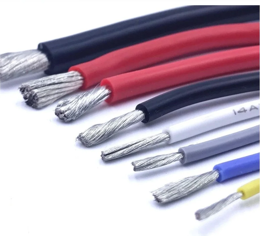 Силиконовый провод 4-20 AVG сверхгибкий высокотемпературный кабель | Обустройство