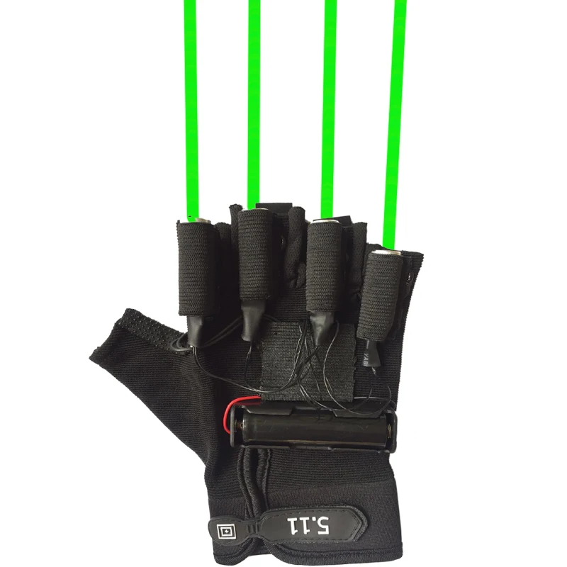 

Customize Blue/Red/Green Laser gloves Red/green/Blue color Dancing green laser gloves