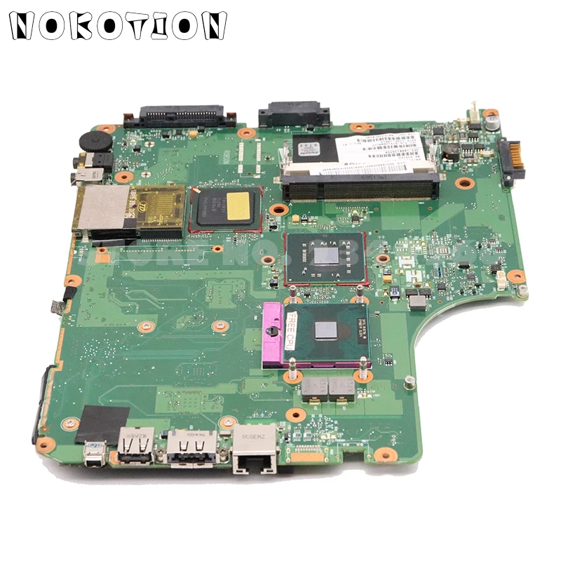 NOKOTION для TOSHIBA salellite A300 A305 материнская плата для ноутбука V000126550 6050A2169901 основная плата GM45 DDR2 Бесплатный процессор