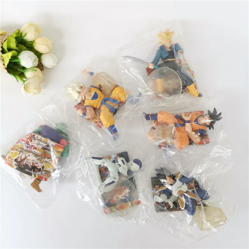 

Hot Sale 6pcs/set Kakarotto Pokemon Anime Cartoon Cute Toys Dolls Ornament Collection Gifts for Children a17