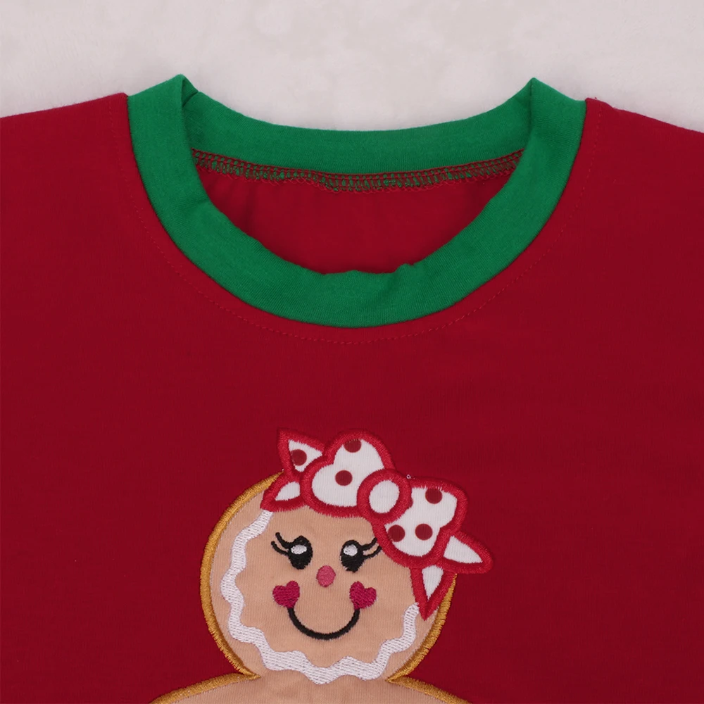 CONICE/комплект одежды для девочек Пряничная пижама в полоску Хлопковая Изысканная