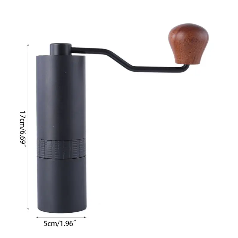 

Manual Coffee Grinder Burr Grinder For Coffee Bean Portable Manual Bean Burr Grinder Stainless Steel Mill Machine Coffee Tools