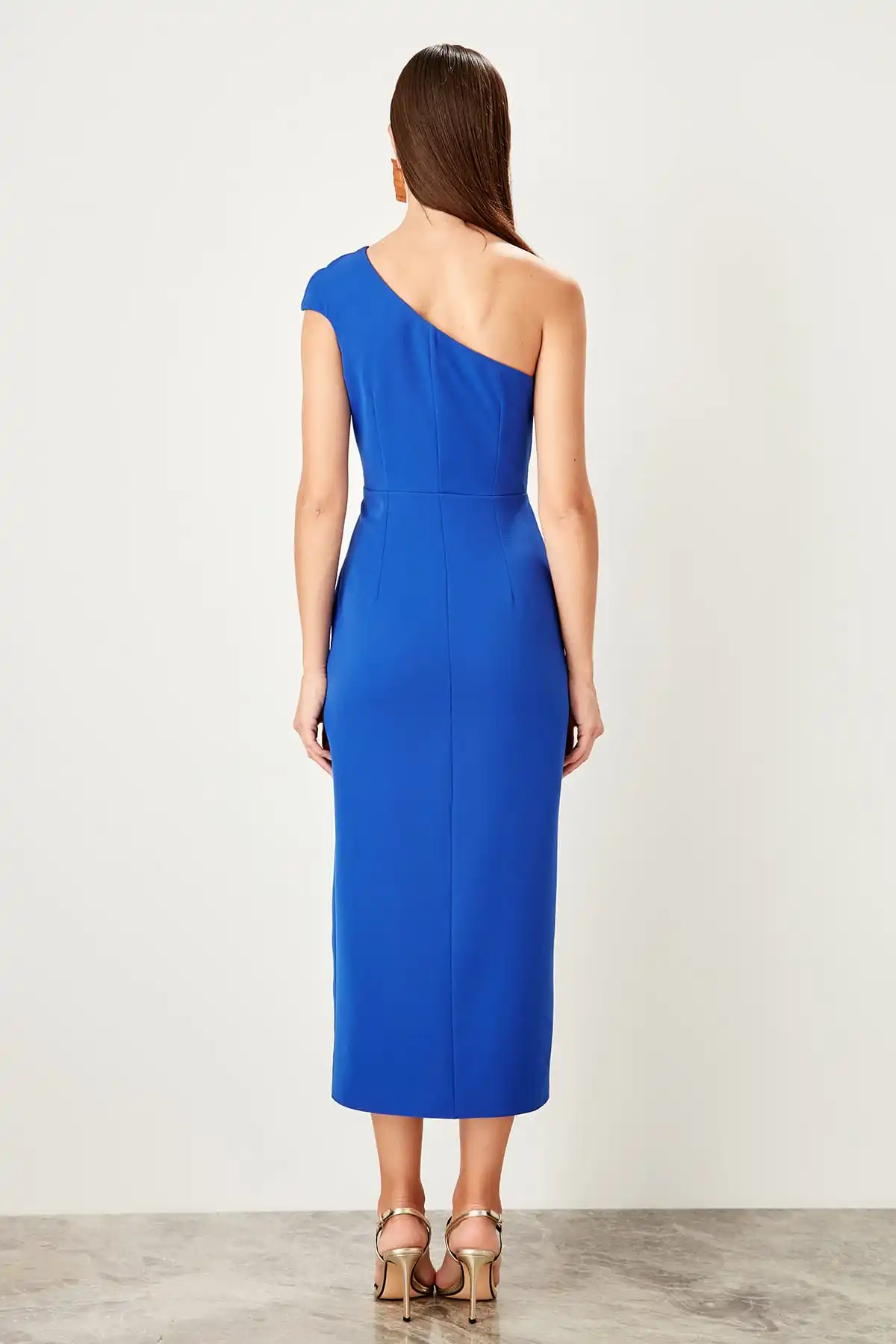 Trendyol воротник деталь вечернее платье TPRSS19UT0151|Вечерние платья| |