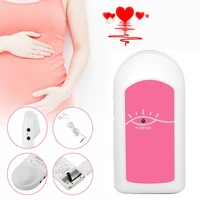 contec baby sound a doppler fetal heart rate monitor home pregnancy heart rate detector 2mhz probe pink