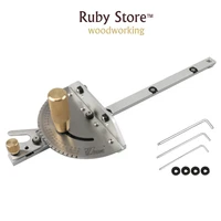 miter gauge for table sawrouter table brassaluminum handle woodworking jig
