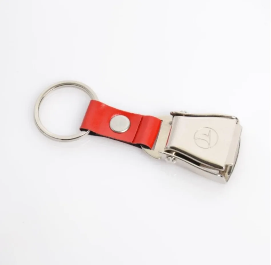 

Airplane safety belt model keychain from Turkish Airlines product gift accessories for women and man thy keychain custom design