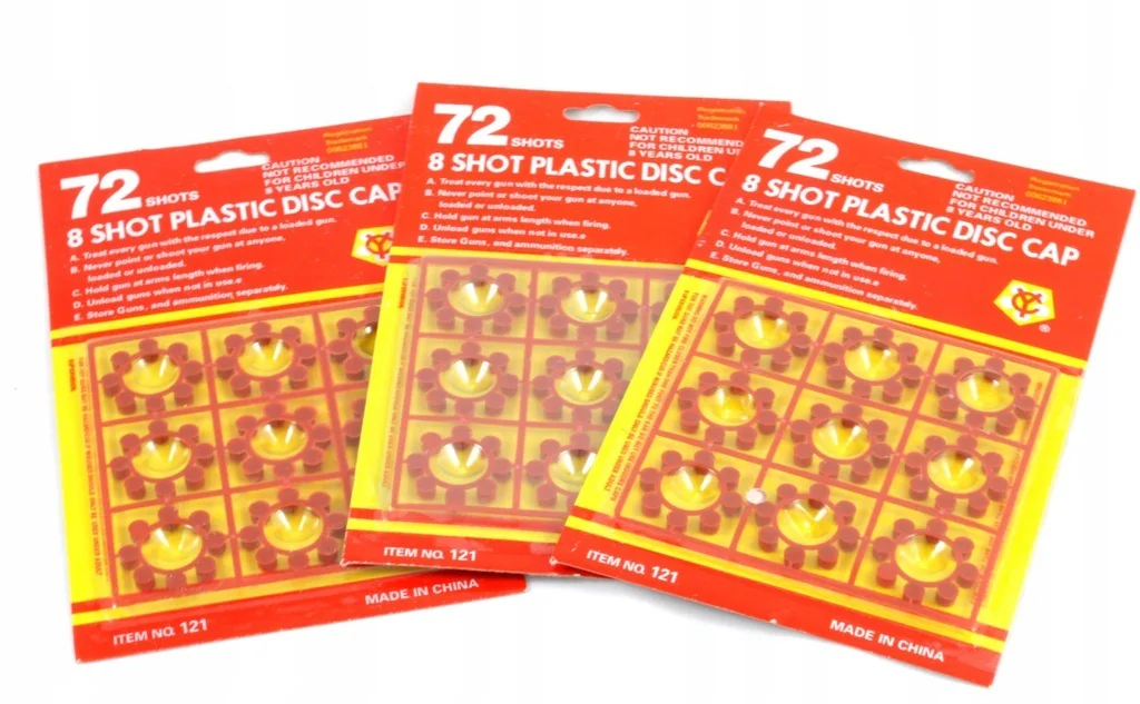 8-ми зарядные пистоны для детских револьверов пистолетов | Игрушки и хобби