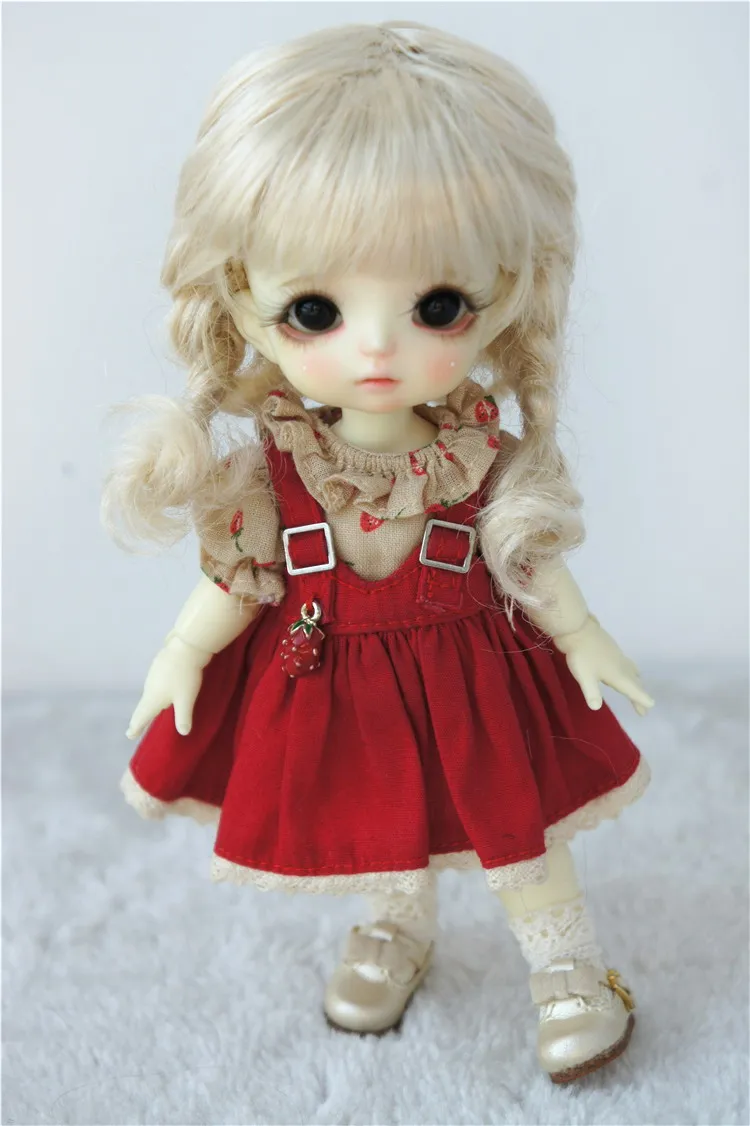 JD571 модная BJD синтетическая парик для куклы мохеровый кукол 1/12 1/8 1/6 Размер 4-5