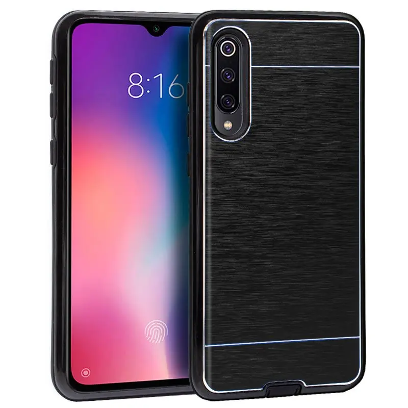 Чехол Xiaomi Mi 9 алюминиевый черный|Бамперы| |