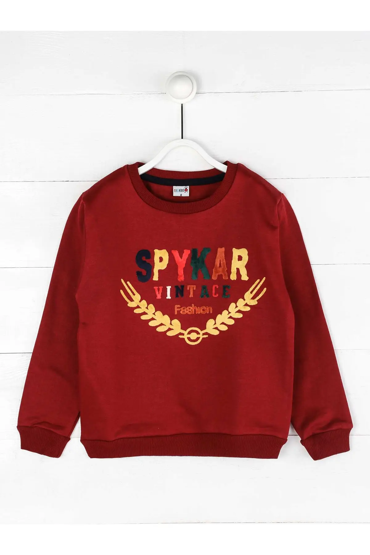 Бордовая сезонная Детская толстовка для мальчиков | Мать и ребенок