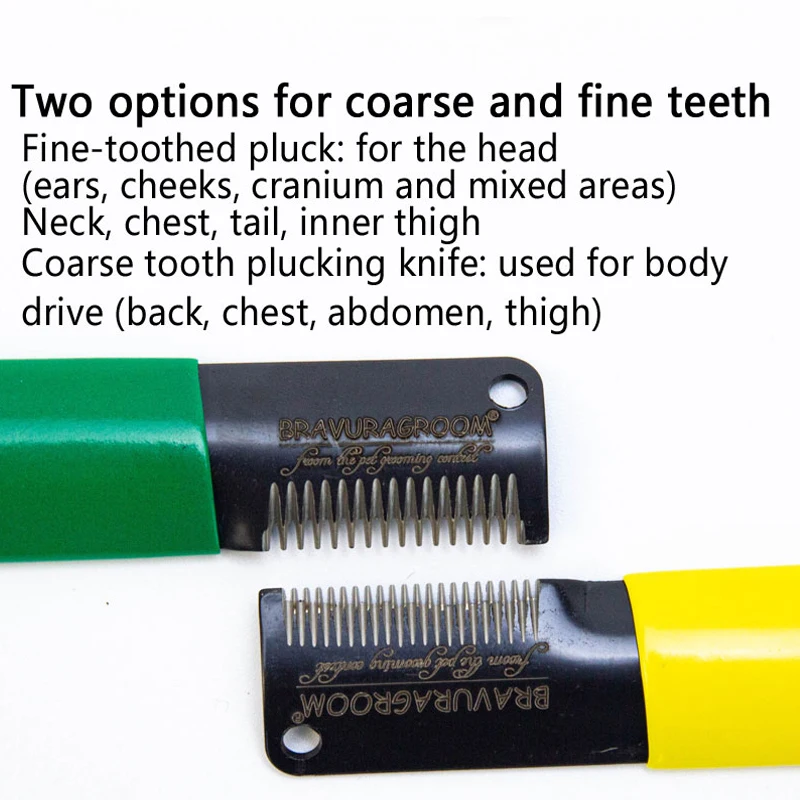 Дешево Гребень для собак, аксессуары для ошейников и собак, стальной нож для выщипывания собак